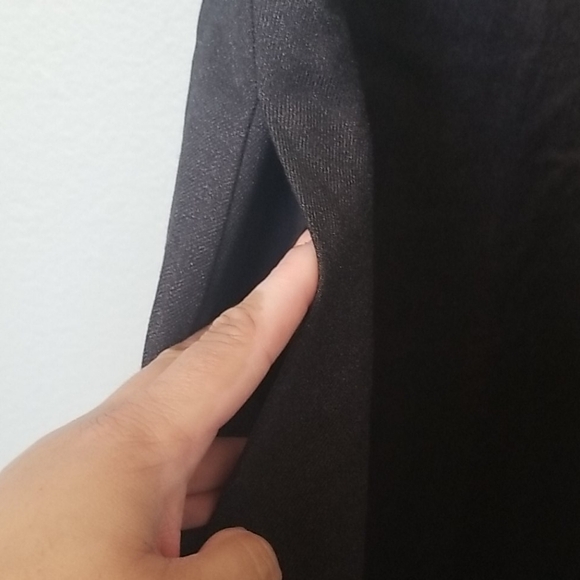 Loft flutter sleeve gray dress size 10 Twee Workplace Siren Officecore - Picture 4 of 11